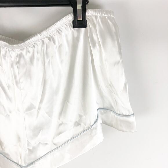 In Bloom by Jonquil Womens Mrs Satin Short Pajama Set XL Ivory The Bride NWT - Picture 14 of 14